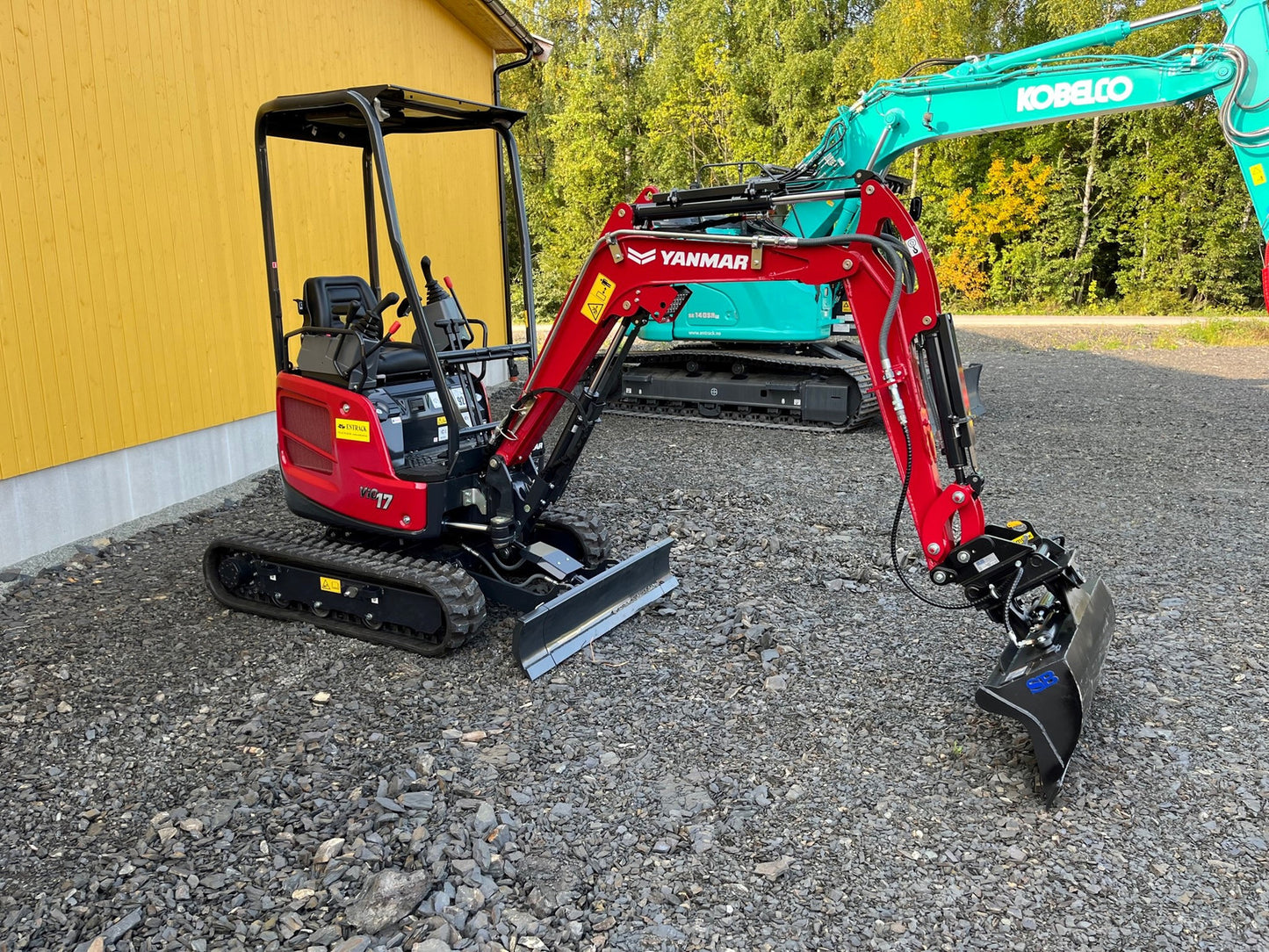 Équipement compact Yanmar Vio17 2023