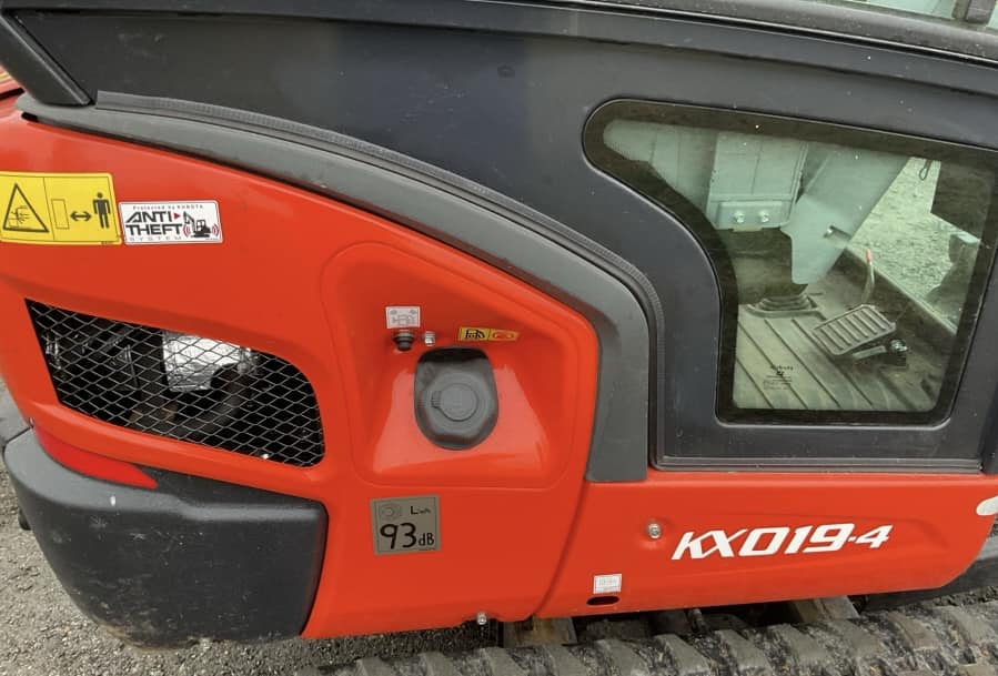 Mini-pelle Kubota KX019 – 2022 – 1780 kg – Occasion