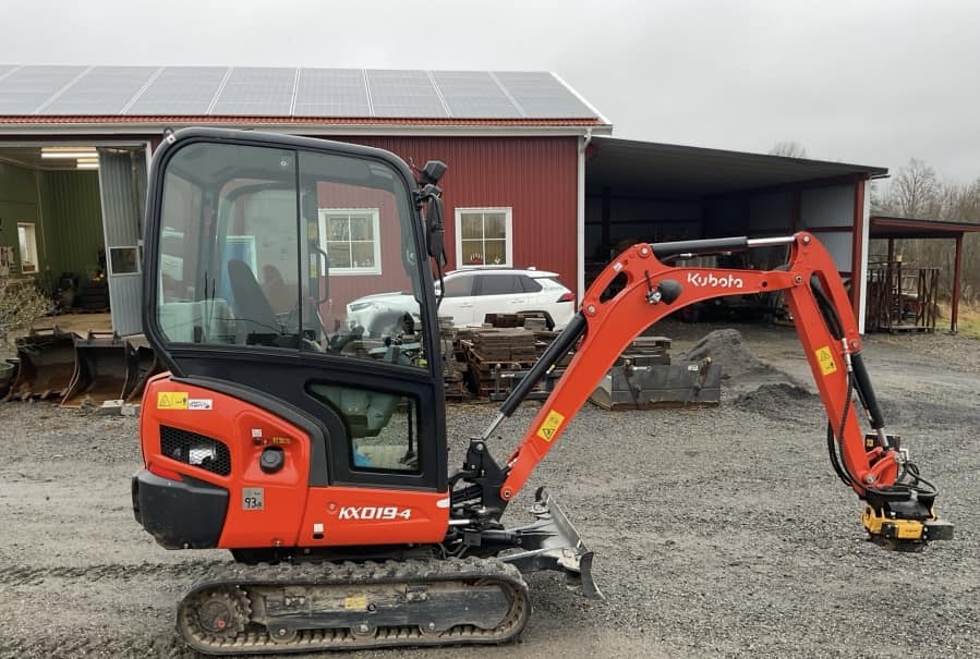 Mini-pelle Kubota KX019 – 2022 – 1780 kg – Occasion