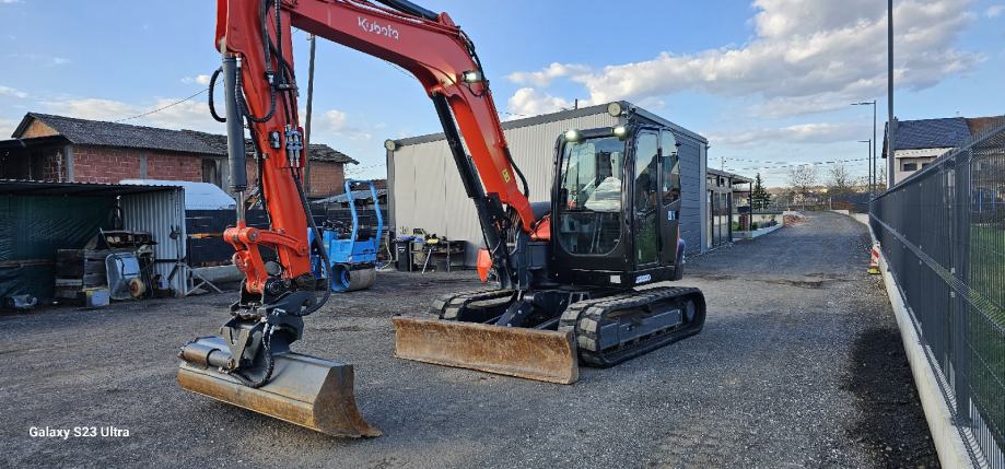 Mini-Pelle Kubota KX080-3 – 2012 – 8,2T