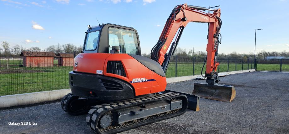 Mini-Pelle Kubota KX080-3 – 2012 – 8,2T