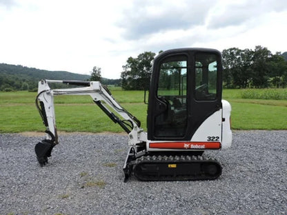 Mini-Pelle Bobcat 322G – 2005 – 1,6T