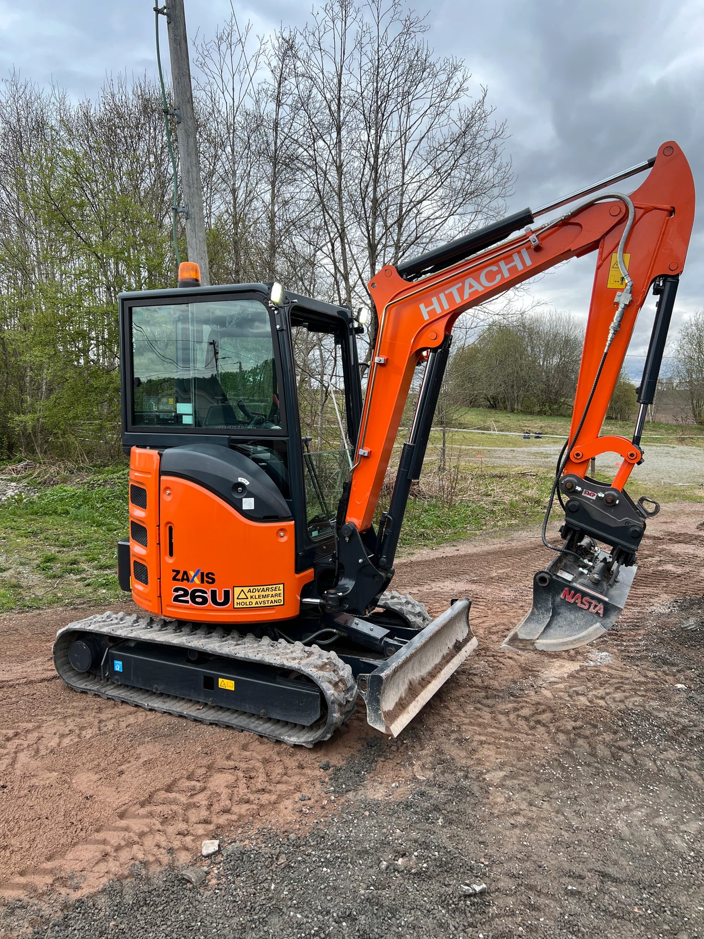 Mini pelle Hitachi ZX26U 5 20192,6t 80h