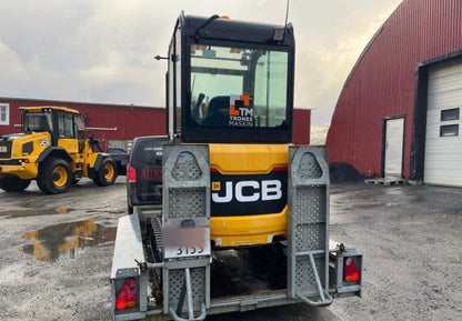 Mini pelle JCB 19C-1 – 2018 – 1,92 t – 912 h – Avec remorque