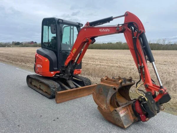 Mini-Pelle Kubota U27-4 – 2018 – 2,7T– Attache Rotative
