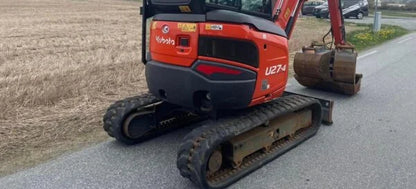 Mini-Pelle Kubota U27-4 – 2018 – 2,7T– Attache Rotative